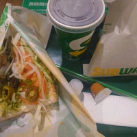 Photo taken at Subway by ଘ(੭*ˊᵕˋ)੭* ੈ猫さん on 2/28/2022