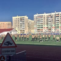 Photo taken at Стадион «Локомотив» by Doctor K. on 7/16/2017