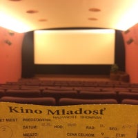 Photo taken at Kino Mladosť by Yulia L. on 1/3/2018