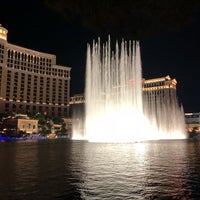 Photo taken at Fountains of Bellagio by Dmitry I. on 10/23/2017