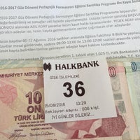 Photo taken at Halkbank by Şeyma A. on 8/15/2016