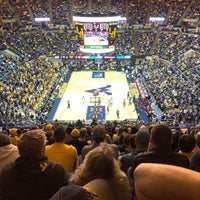 Photo taken at WVU Coliseum by Dave W. on 2/29/2020