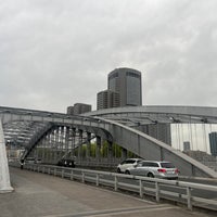 Photo taken at 桜宮橋 (銀橋) by じんすぇ on 4/20/2024