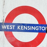 Photo taken at West Kensington London Underground Station by Jonathan ₿Ξℏ B. on 5/8/2023