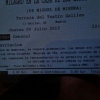 Photo taken at Teatro Galileo by Related M. on 7/9/2015