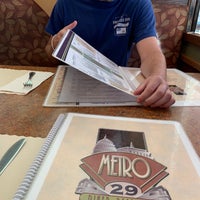Photo taken at Metro 29 Diner by Becca M. on 8/24/2019