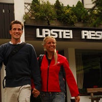 Photo taken at Residence Lastei by Residencehotel nelle Dolomiti on 9/11/2013