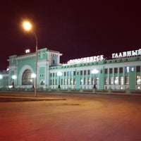 Photo taken at Novosibirsk Railway Station by Александр М. on 4/14/2013