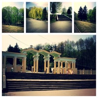 Photo taken at Bohdan Khmelnytskyi Park by Tamila K. on 4/27/2013