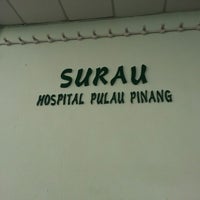 Photo taken at Surau Hospital Pulau Pinang by Muhammad H. on 1/18/2014