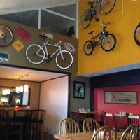Photo taken at The Bike Stop Cafe by Carl D. on 2/2/2013