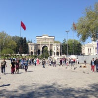 Photo taken at Beyazıt Square by Davut S. on 4/27/2013