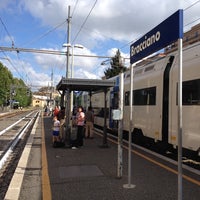 Photo taken at Stazione Bracciano by Vitaly S. on 7/12/2014