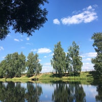 Photo taken at Средний Фермский пруд by Фуня Т. on 8/12/2017