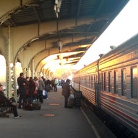 Photo taken at Vitebsky Railway Station by Maurizion on 5/8/2013