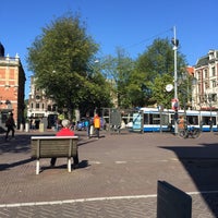 Photo taken at Leidseplein by Ксения А. on 10/1/2015