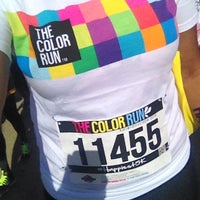 Photo taken at The Color Run Queens by Ilianna F. on 5/31/2014