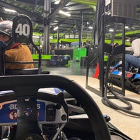 Photo taken at Andretti Indoor Karting &amp;amp; Games by F on 2/14/2021