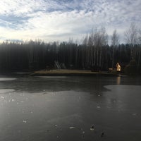 Photo taken at Левашовское озеро by Оля А. on 3/24/2020
