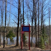 Photo taken at Левашовское озеро by Оля А. on 4/7/2020