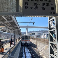 Photo taken at Okaya Station by Dene 0. on 3/11/2024