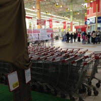 Photo taken at Auchan by Ксения П. on 5/9/2013
