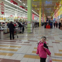 Photo taken at Auchan by Ксения П. on 4/13/2013