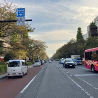 Photo taken at 大学通り by たびねり on 11/4/2023