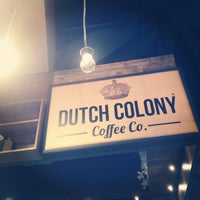 Photo taken at Dutch Colony Coffee Co. by Eu Fei F. on 4/25/2013