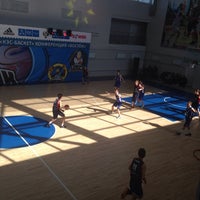 Photo taken at городской центр баскетбола by Julia K. on 3/16/2014
