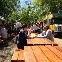 Photo taken at Fort Worth Food Park by Dustin P. on 4/12/2013