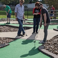 Photo taken at Miniature Golf &amp;amp; Batting Cages Of Katy by Emily on 12/23/2021