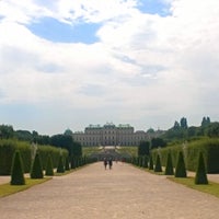 Photo taken at Belvedere Palace Garden by Ілля Г. on 7/19/2015