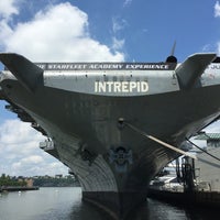 Photo taken at Intrepid Sea, Air &amp;amp; Space Museum by Arturo M. on 6/29/2016