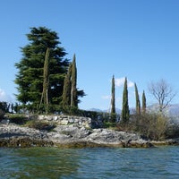 Photo taken at Isola San Biagio by Lago di Garda on 4/22/2013