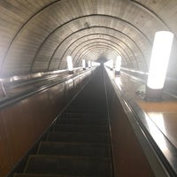 Photo taken at metro Marksistskaya by Полина К. on 5/18/2019