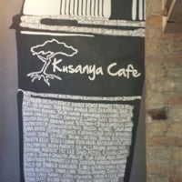 Photo taken at Kusanya Cafe by Tesha D. on 6/16/2014