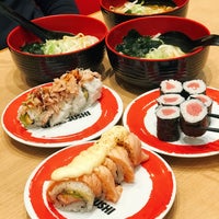 Photo taken at Genki Sushi by Fikri H. on 2/29/2020