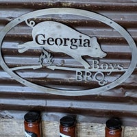 Photo taken at Georgia Boys BBQ - Longmont by Alex K. on 6/1/2019