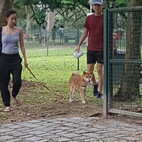Photo taken at Dog Run @ Bishan Park by 🌹Chris C. on 9/2/2018