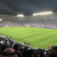 Photo taken at Hilal F.C. Stadium by Noura F. on 3/23/2019