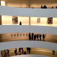 Photo taken at Christopher Wool at The Guggenheim Museum by Rosita on 1/17/2014