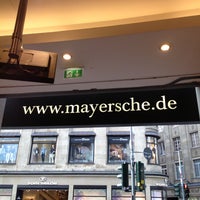 Photo taken at Mayersche Buchhandlung by Tanya P. on 5/10/2013