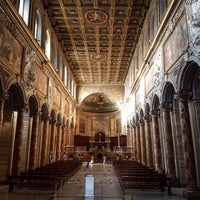 Photo taken at Basilica di San Marco Evangelista al Campidoglio by Danilo ✌ on 10/3/2017