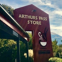 Photo taken at Arthur&#39;s Pass Cafe &amp; Store by Grga S. on 3/23/2019