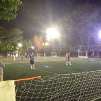 Photo taken at Barrio Parque Fútbol by Santiago T. on 10/6/2014