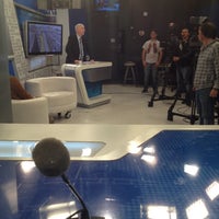 Photo taken at América TV by Santiago T. on 8/17/2014