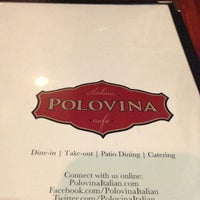 Photo taken at Polovina Italian Cafe by Reema F. on 2/2/2013