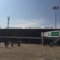 Photo taken at Ubon Ratchathani International Airport (UBP) by Masatada S. on 5/9/2015