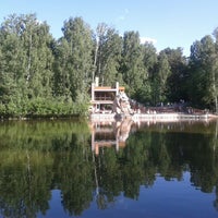 Photo taken at Лебединое озеро by Дмитрий П. on 7/6/2014